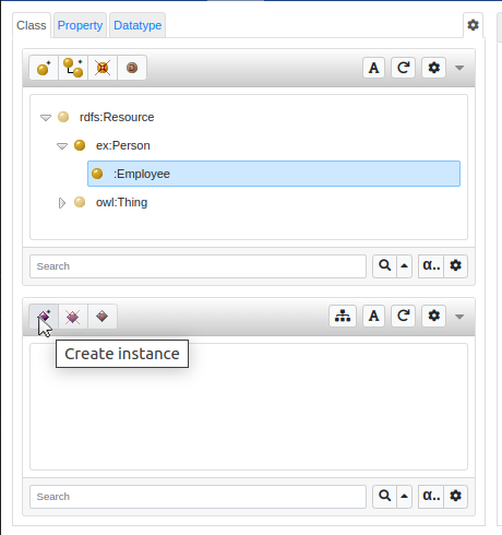 VocBench class hierarchy